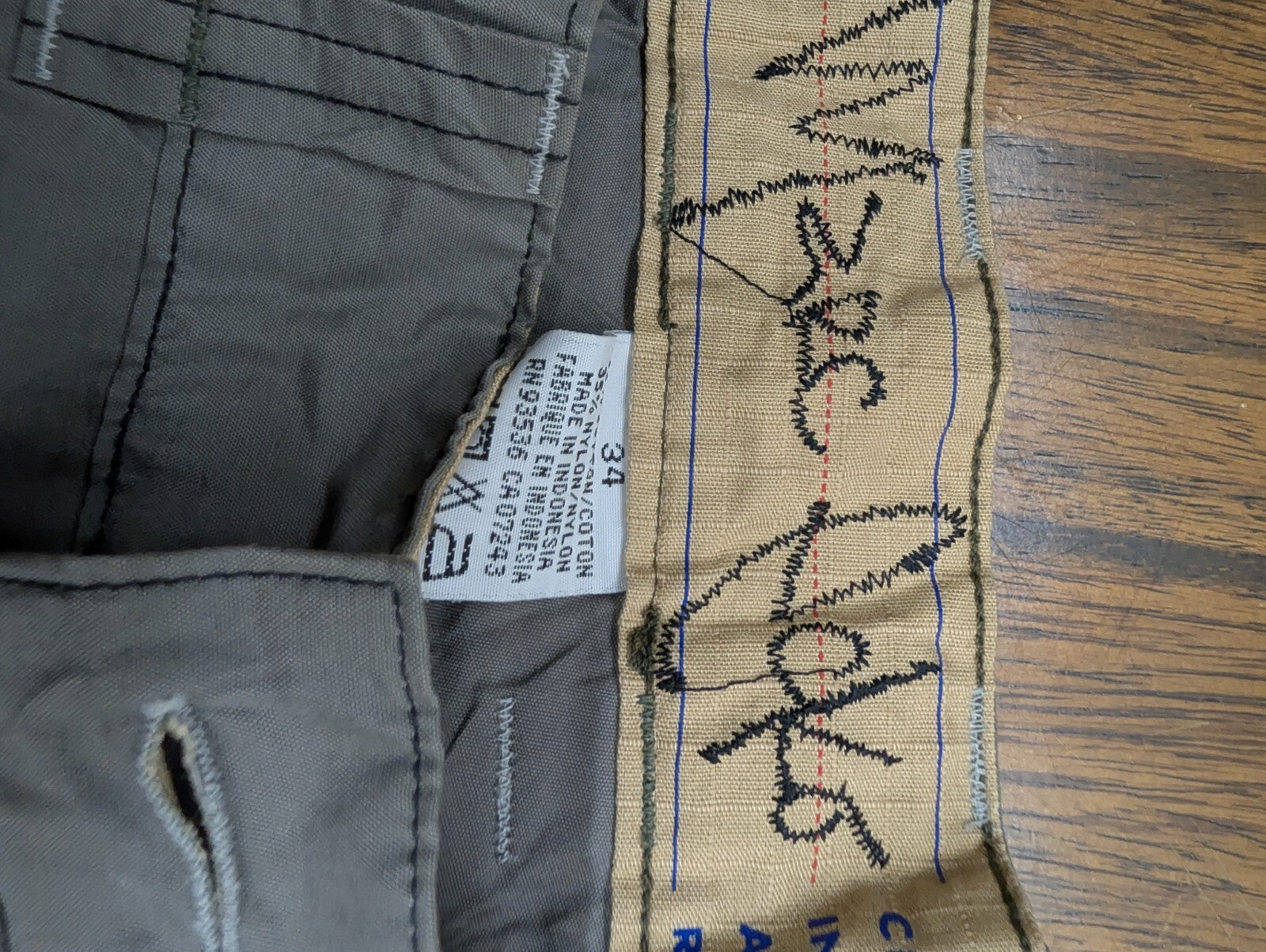 Ecko Complex Ecko Unltd Cargo Pants Mens 34 Gray Nylon Y2K