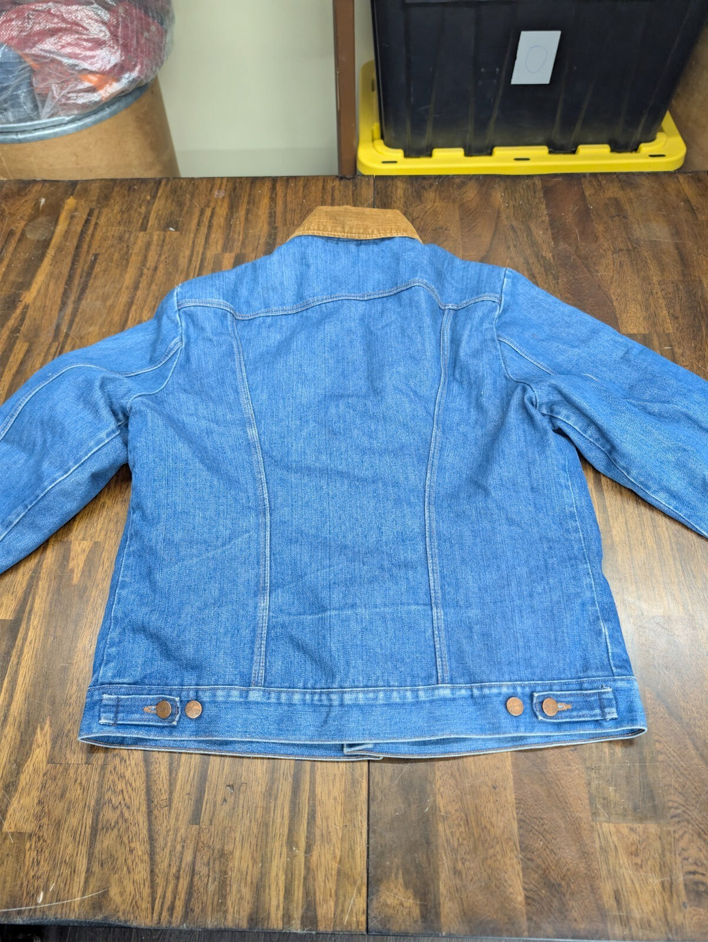Wrangler No Fault Blanket Lined Denim Jacket USA Made Large