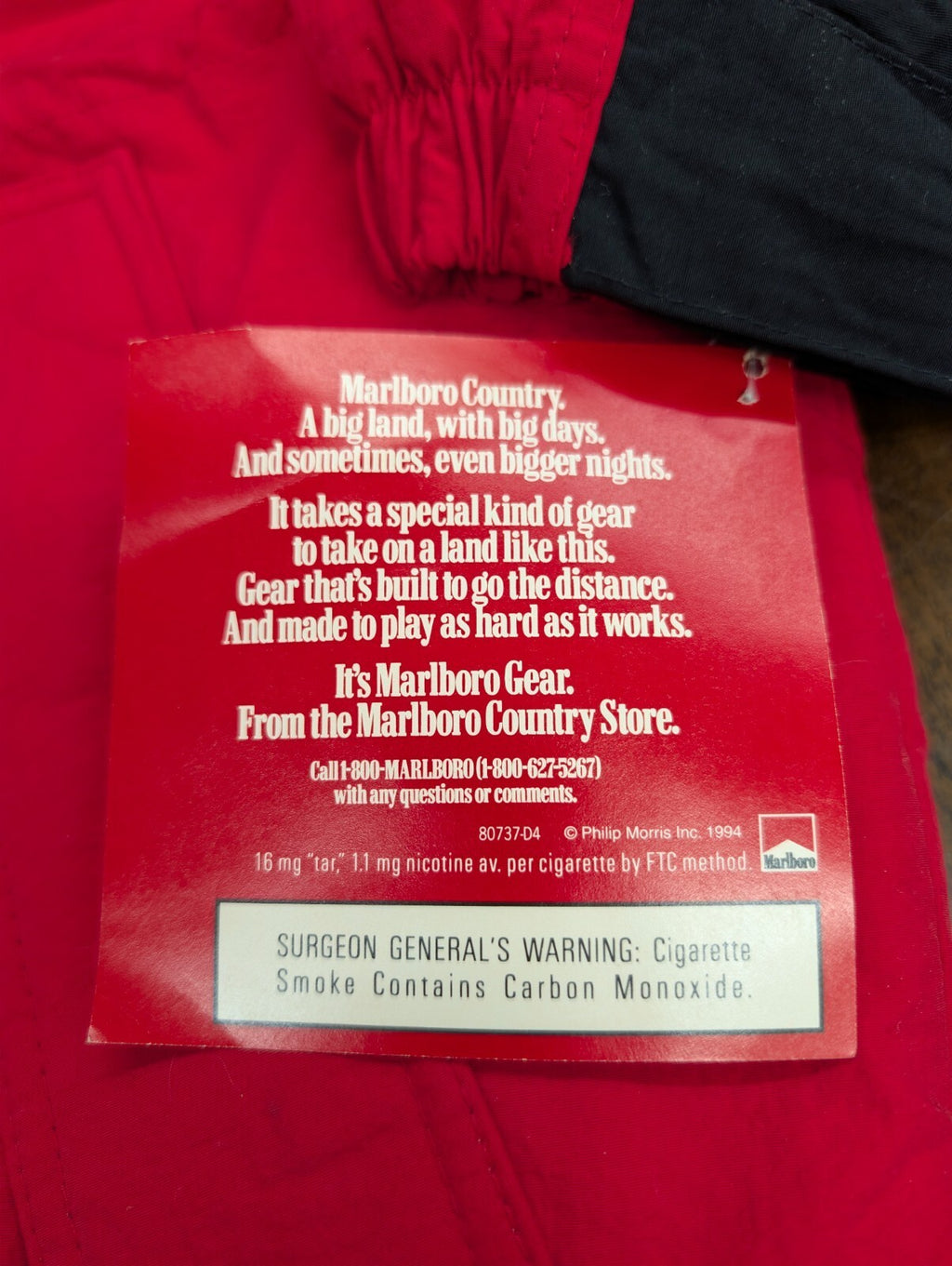 Marlboro Gear Country Store Duck Down Parka Jacket Small