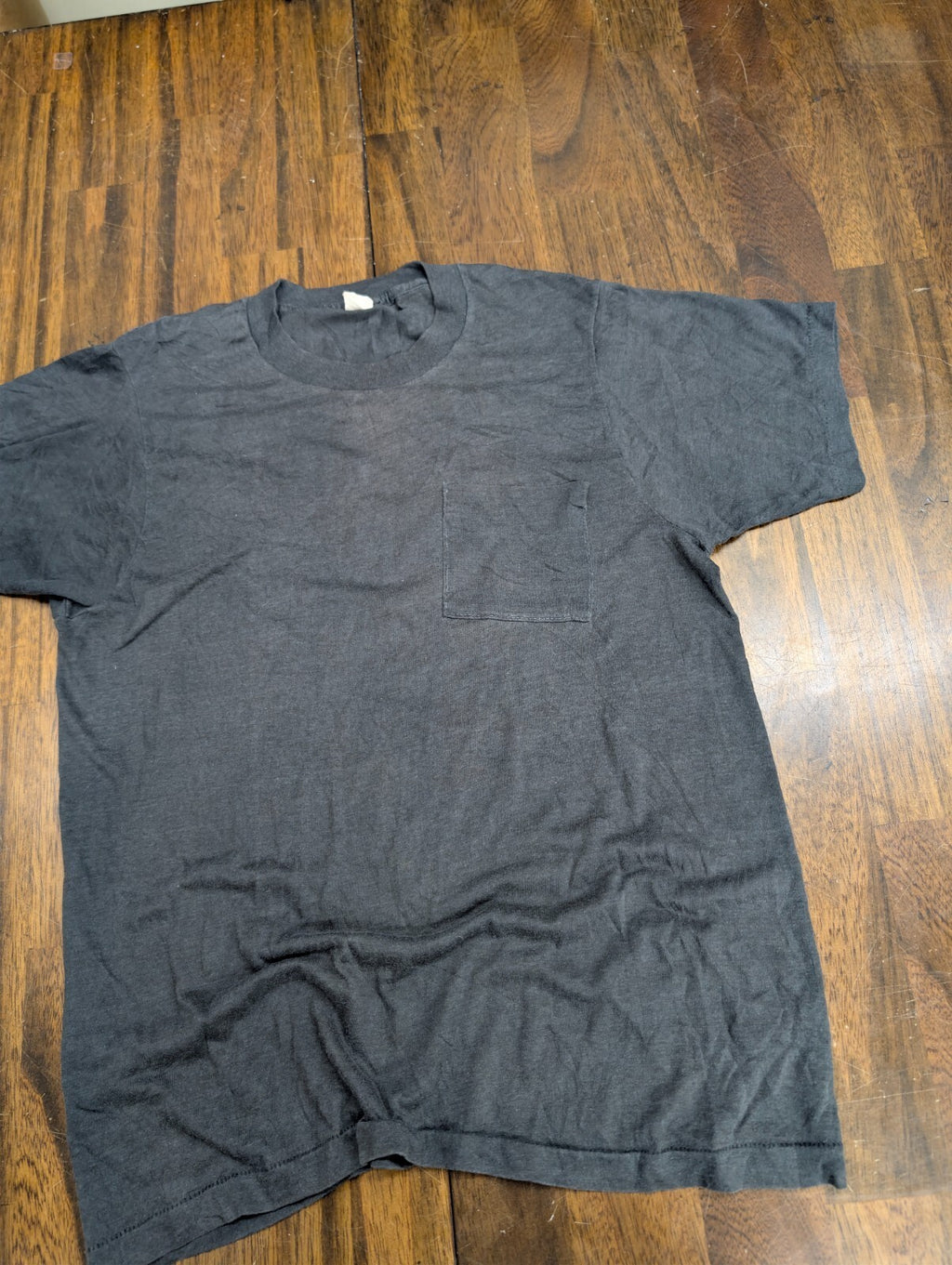 Pocket Tee 70s Fruit of the Loom Single Stitch Shirt Size XS