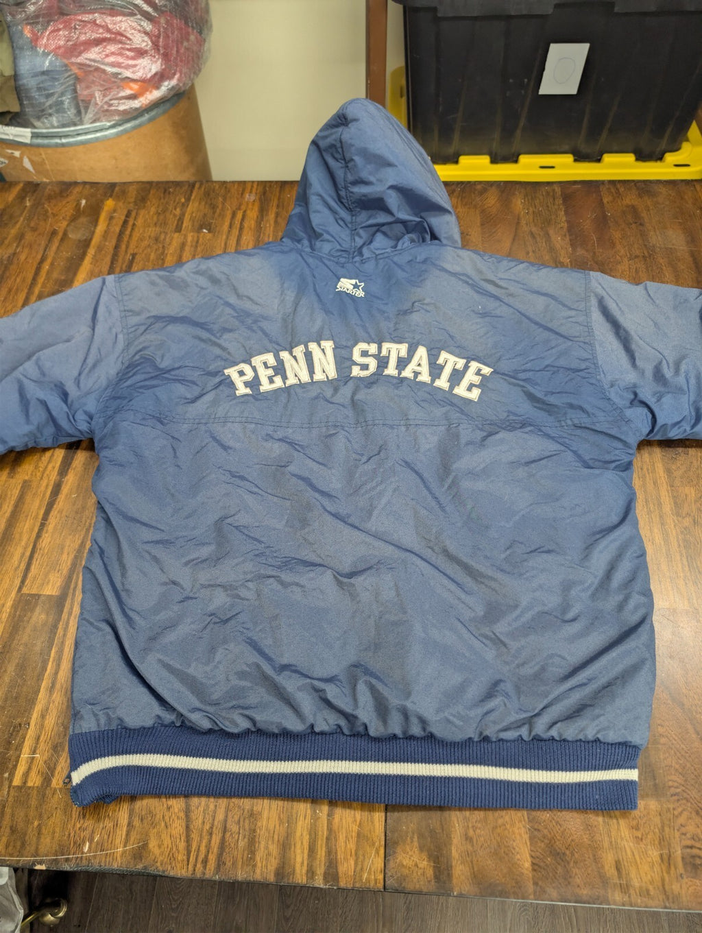 Penn State Nittany Lions Starter Parka XL Blue Vintage