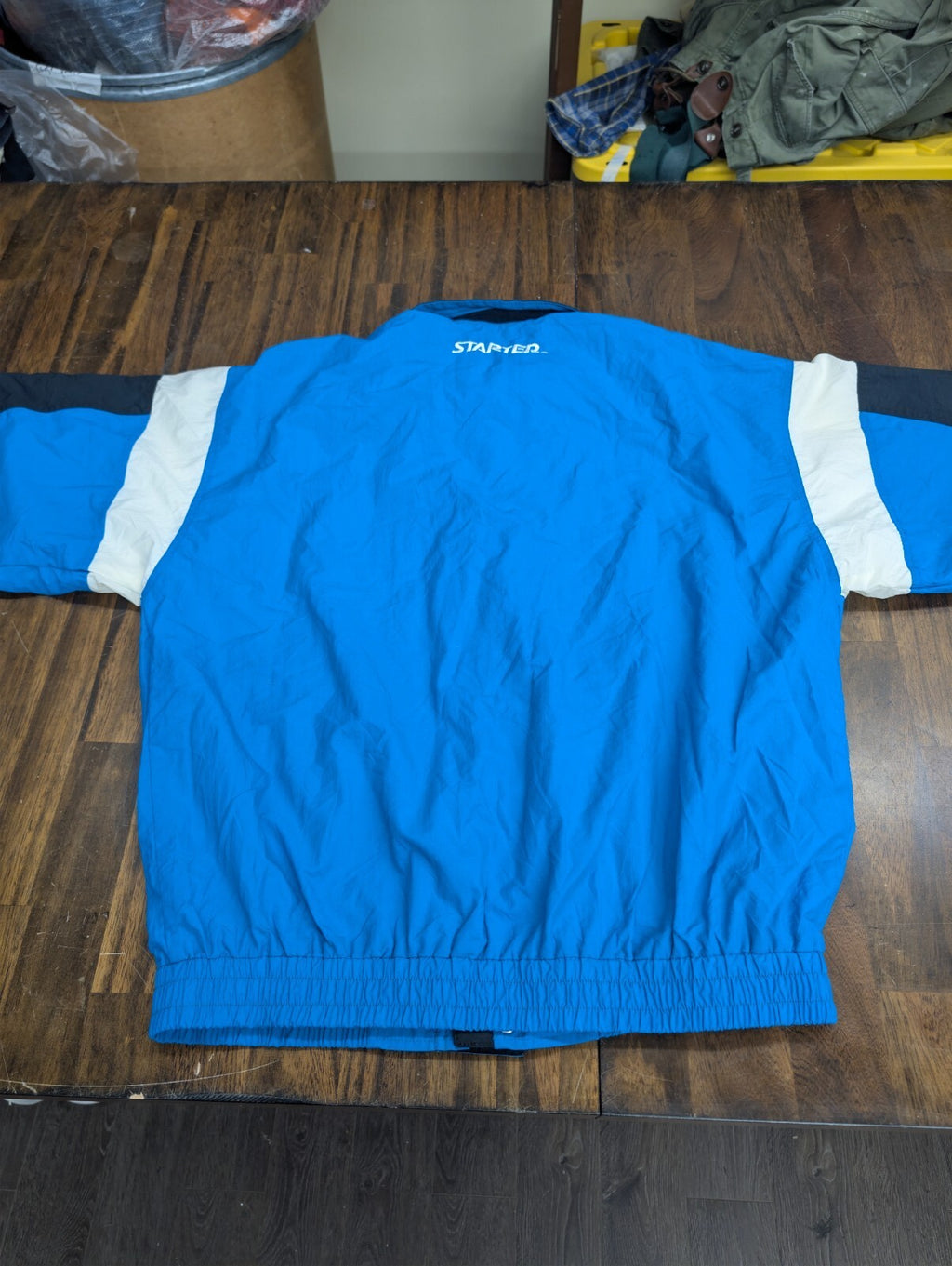 San Jose Sharks Starter Jacket XL Vintage NHL Nylon Pullover