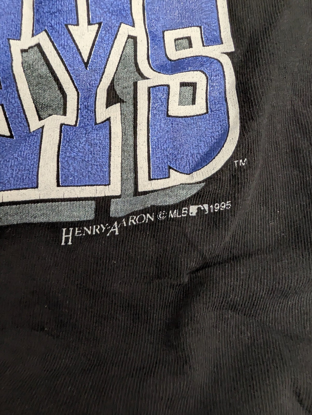 Tampa Bay Devil Rays Vintage 90s Shirt Medium Black MLB