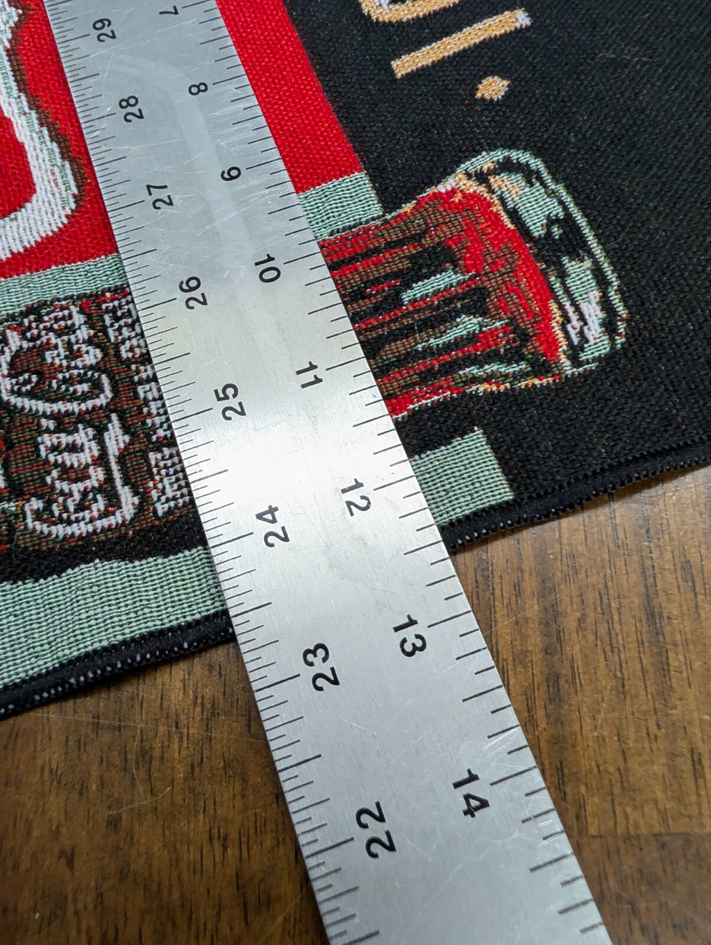 Coca-Cola Table Runner Tapestry Woven Drink Ice Cold Red