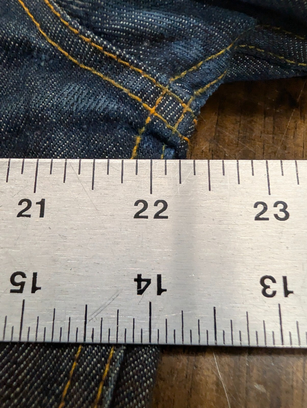 Nudie Jeans Conny Organic Dry Blue Denim Jacket Mens L Raw