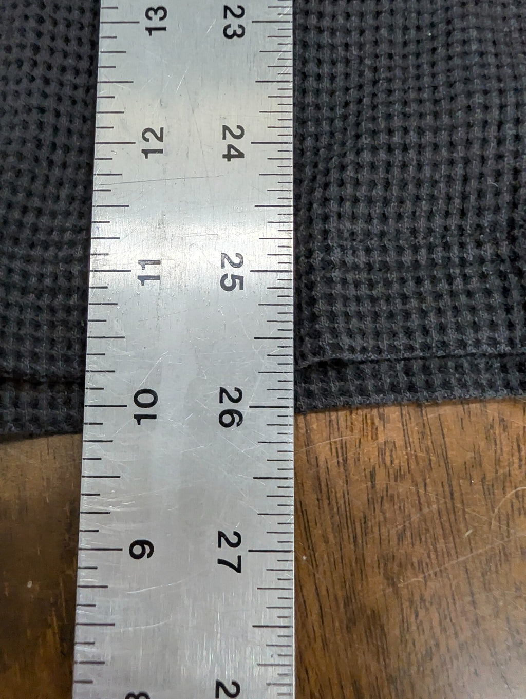 Vintage Y2K MT:2 Flame Print Waffle Knit Thermal Shirt XL