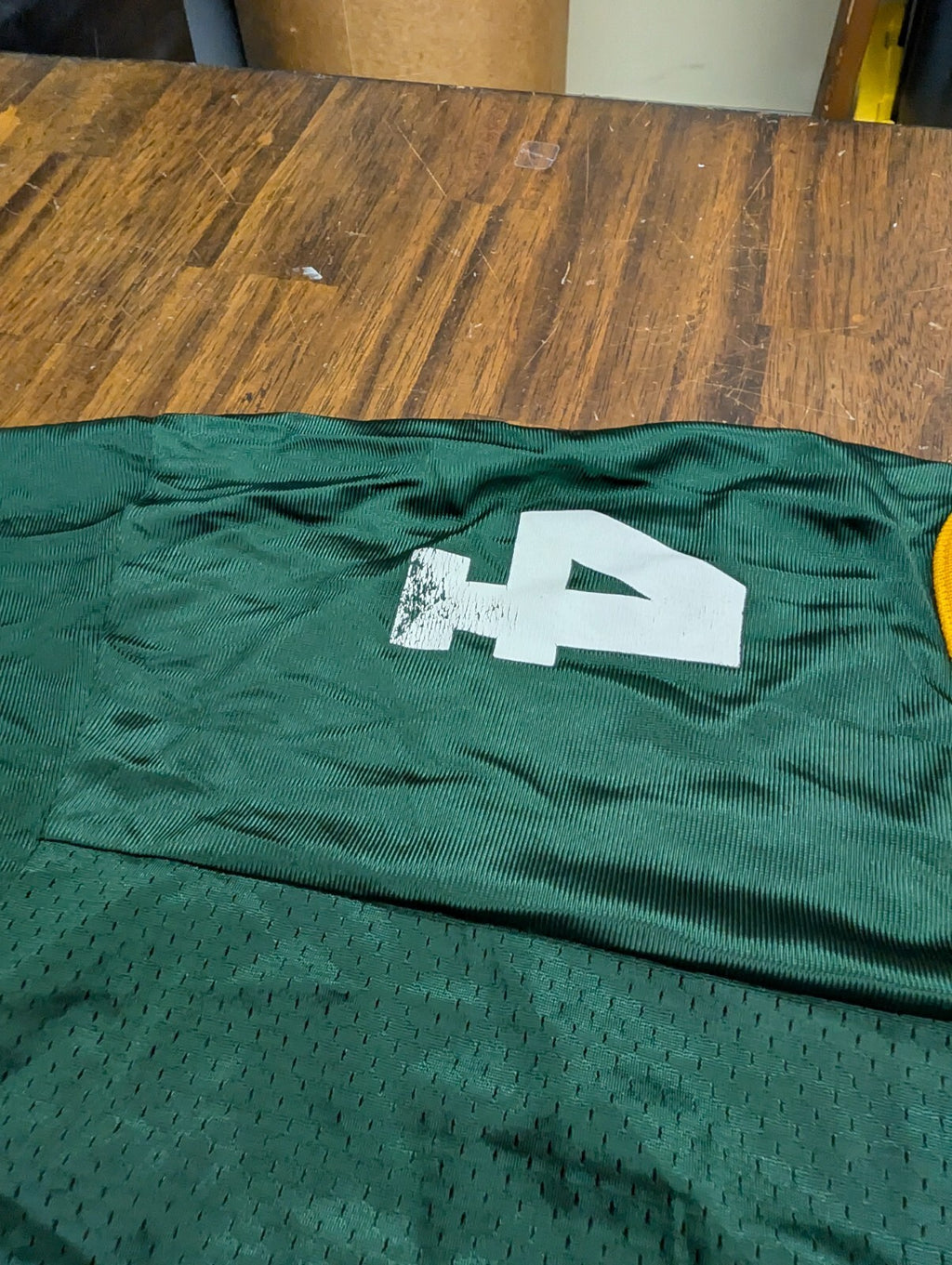 Brett Favre Champion Green Bay Packers Jersey 48 XL Green