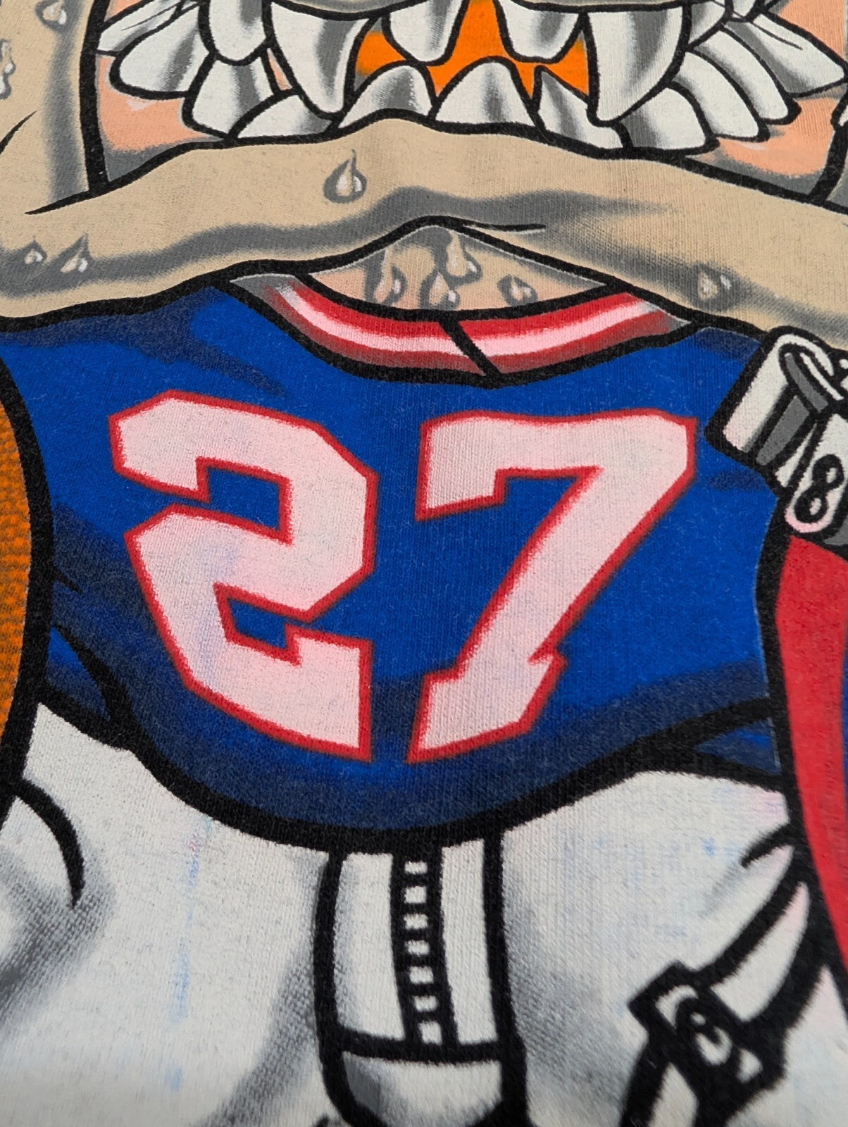 Taz New York Giants Changes Vintage T-Shirt 1994 USA Large
