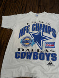 Dallas Cowboys NFC Champs Tee Large 1993 Super Bowl XXVIII
