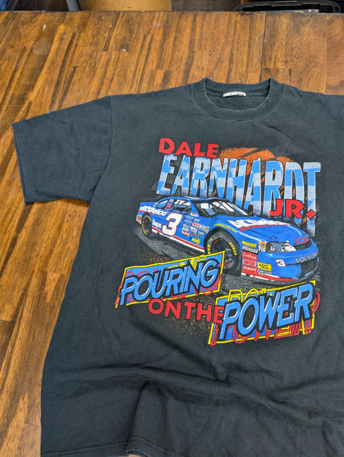 Dale Earnhardt Jr Vintage 1998 NASCAR Shirt Mens Large Tee
