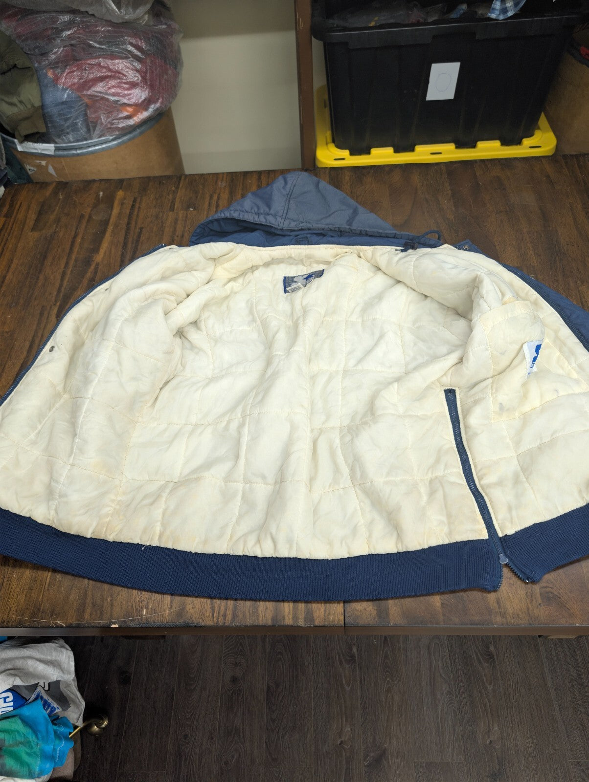 Penn State Nittany Lions Starter Parka XL Blue Vintage