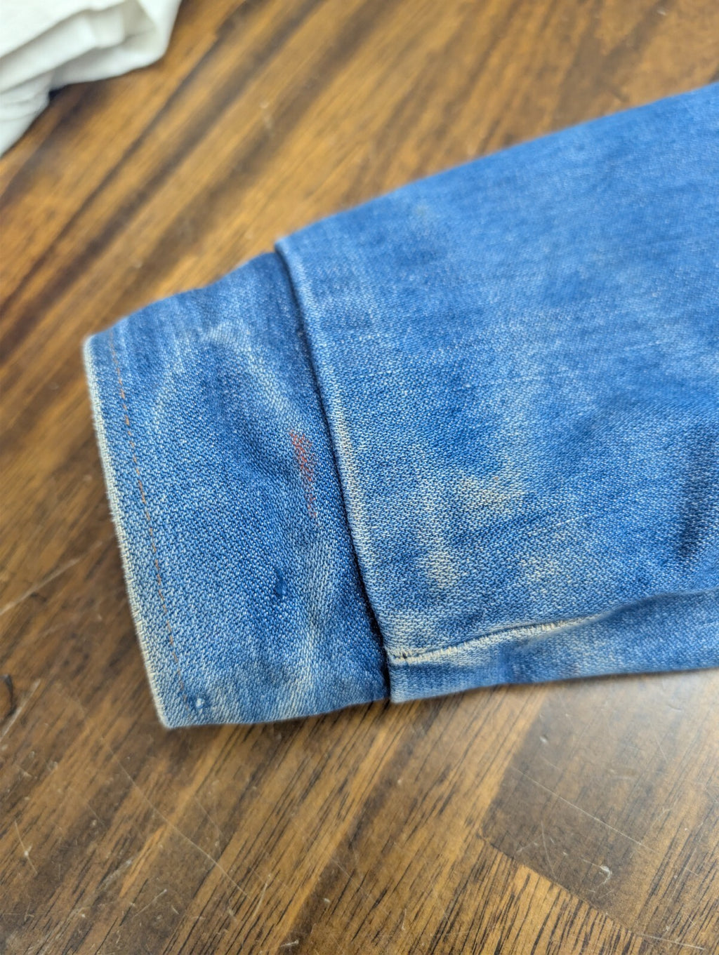 Wrangler No Fault Blanket Lined Denim Jacket USA Made Large