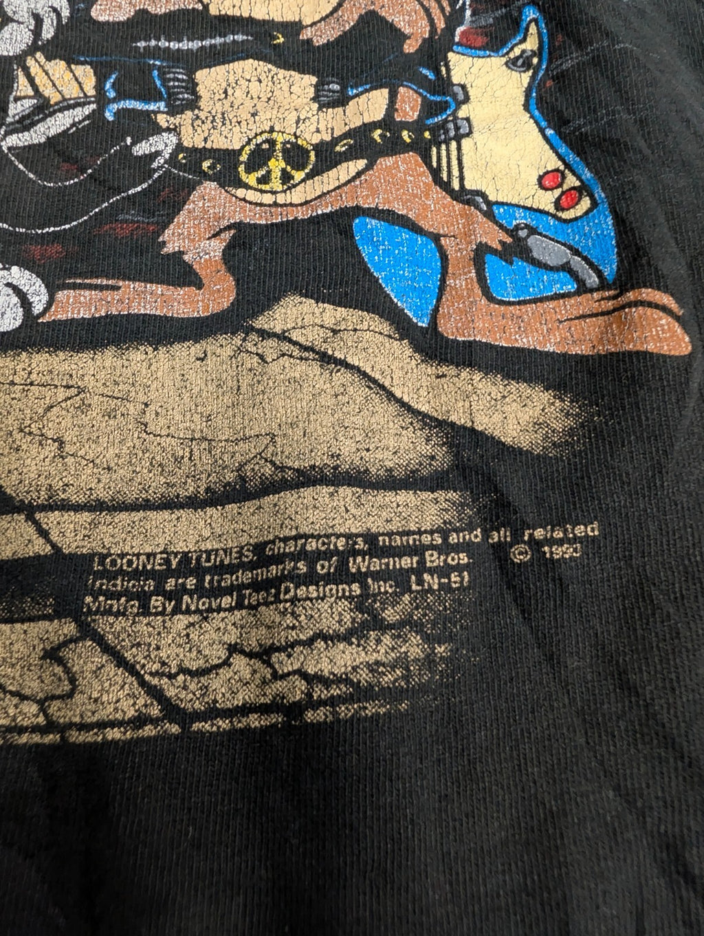 Metal Tunes Vintage 1993 Looney Tunes T Shirt  90s Size XL