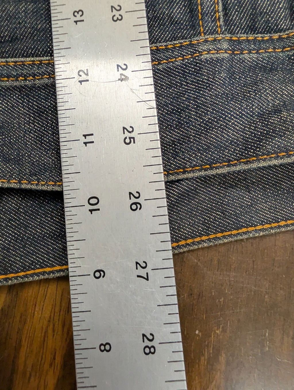 Nudie Jeans Conny Organic Dry Blue Denim Jacket Mens L Raw