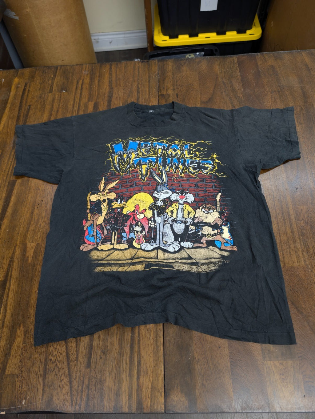 Metal Tunes Vintage 1993 Looney Tunes T Shirt  90s Size XL