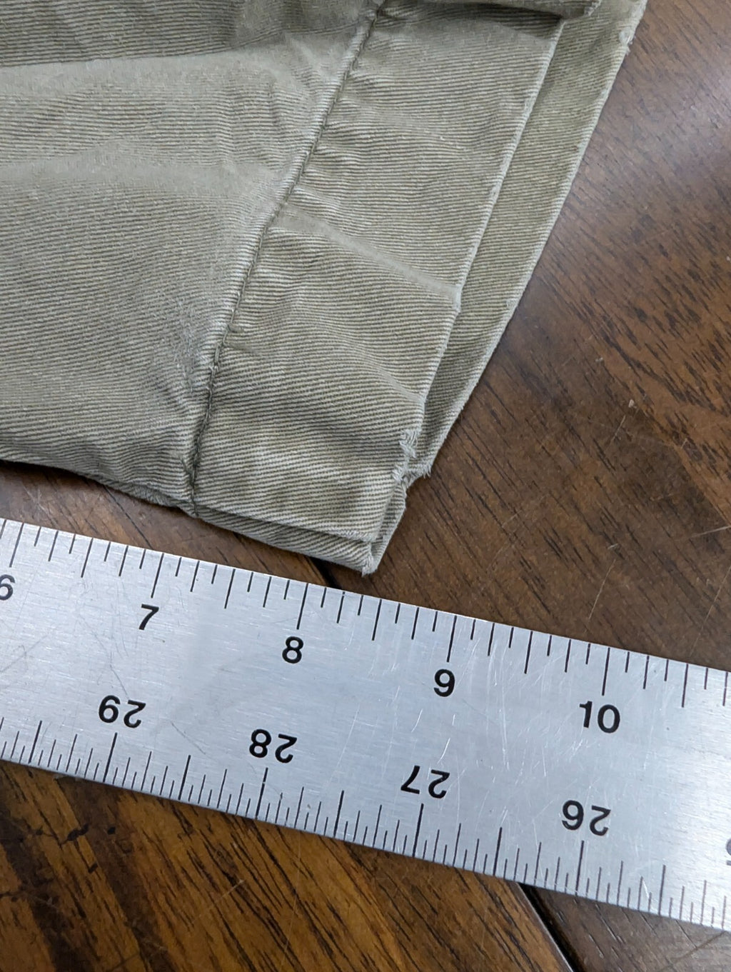 Polo Ralph Lauren Vintage USA Chino Shorts 34 Beige Straps