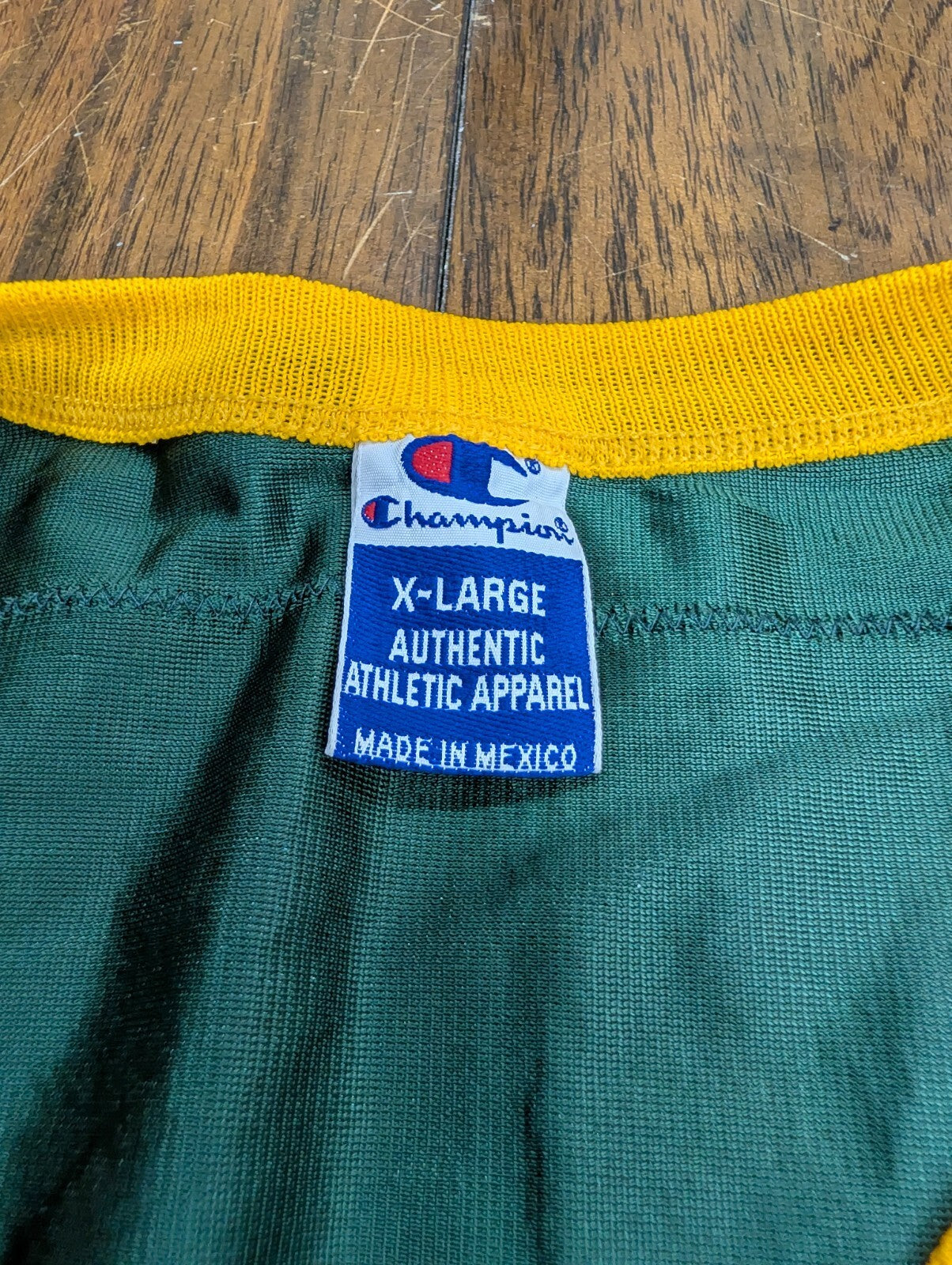 Brett Favre Champion Green Bay Packers Jersey 48 XL Green