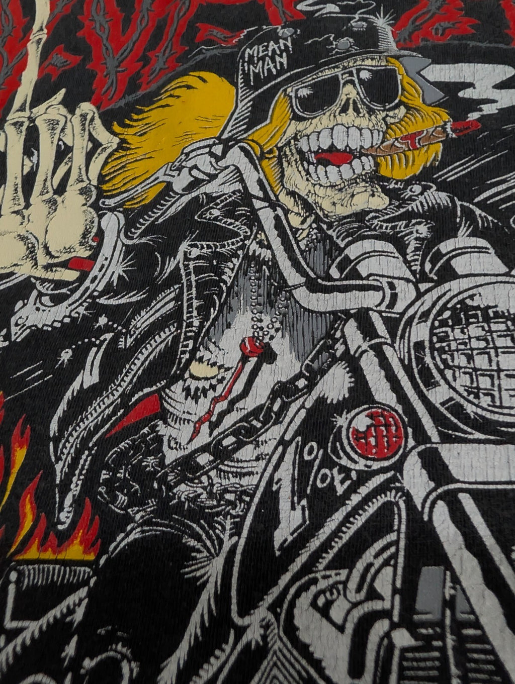 Vintage WASP Heavy Metal Band Shirt 1989 Animal Inc Black S