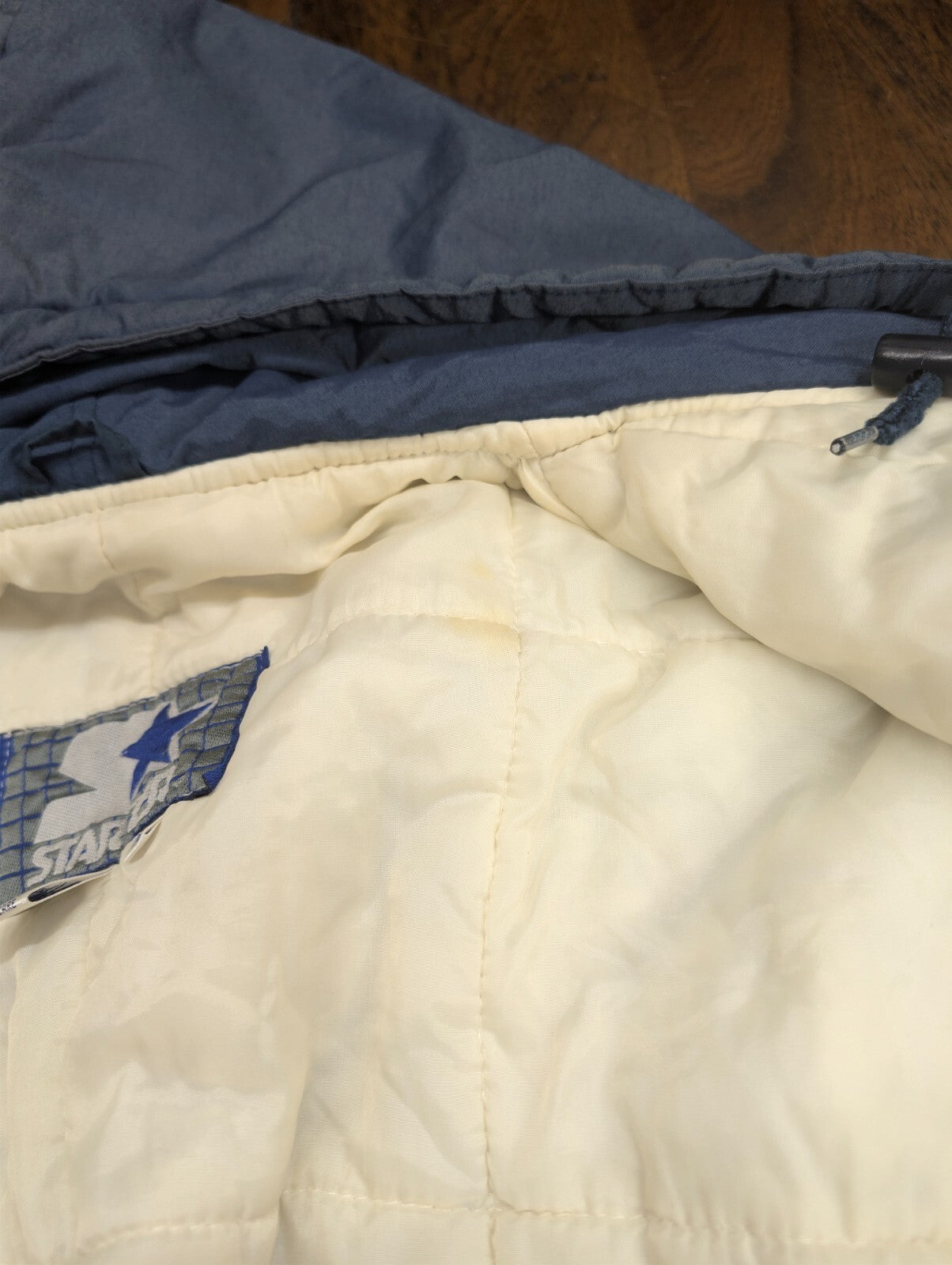 Penn State Nittany Lions Starter Parka XL Blue Vintage