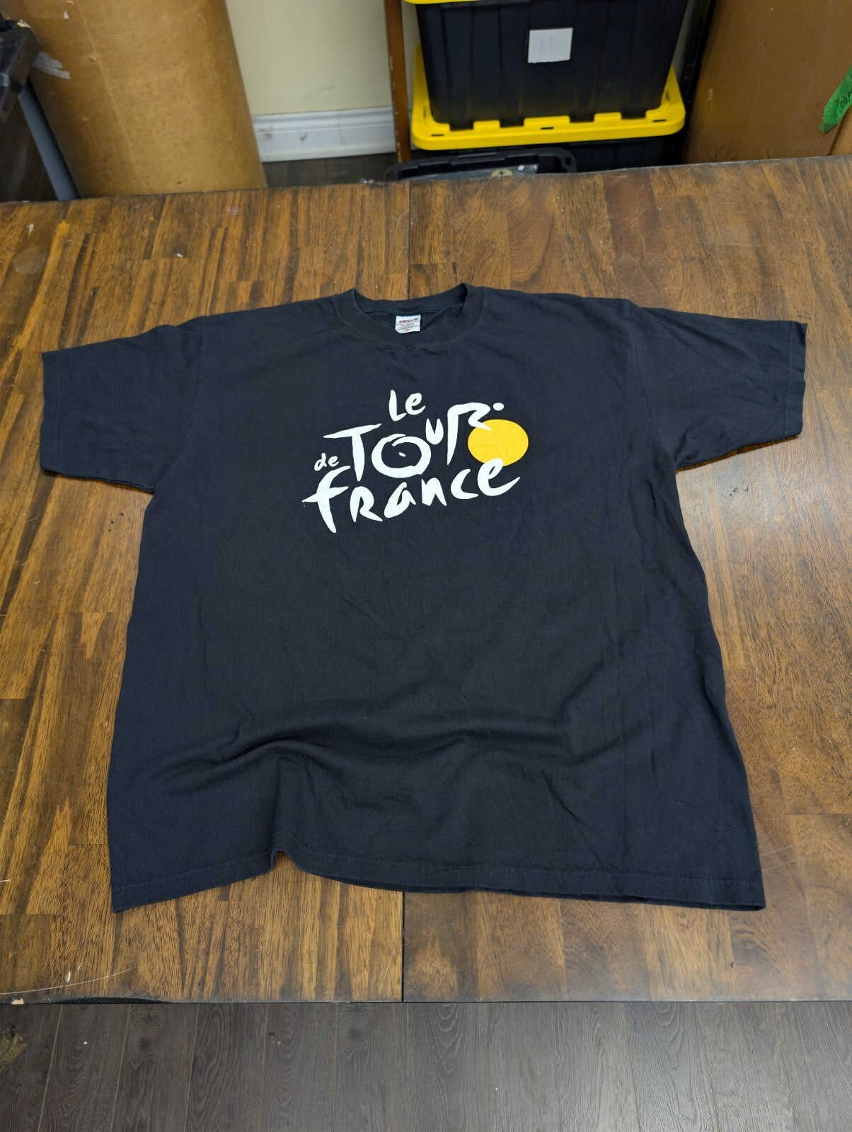 Le Tour De France T Shirt Mens XL Anvil Cycling Tee