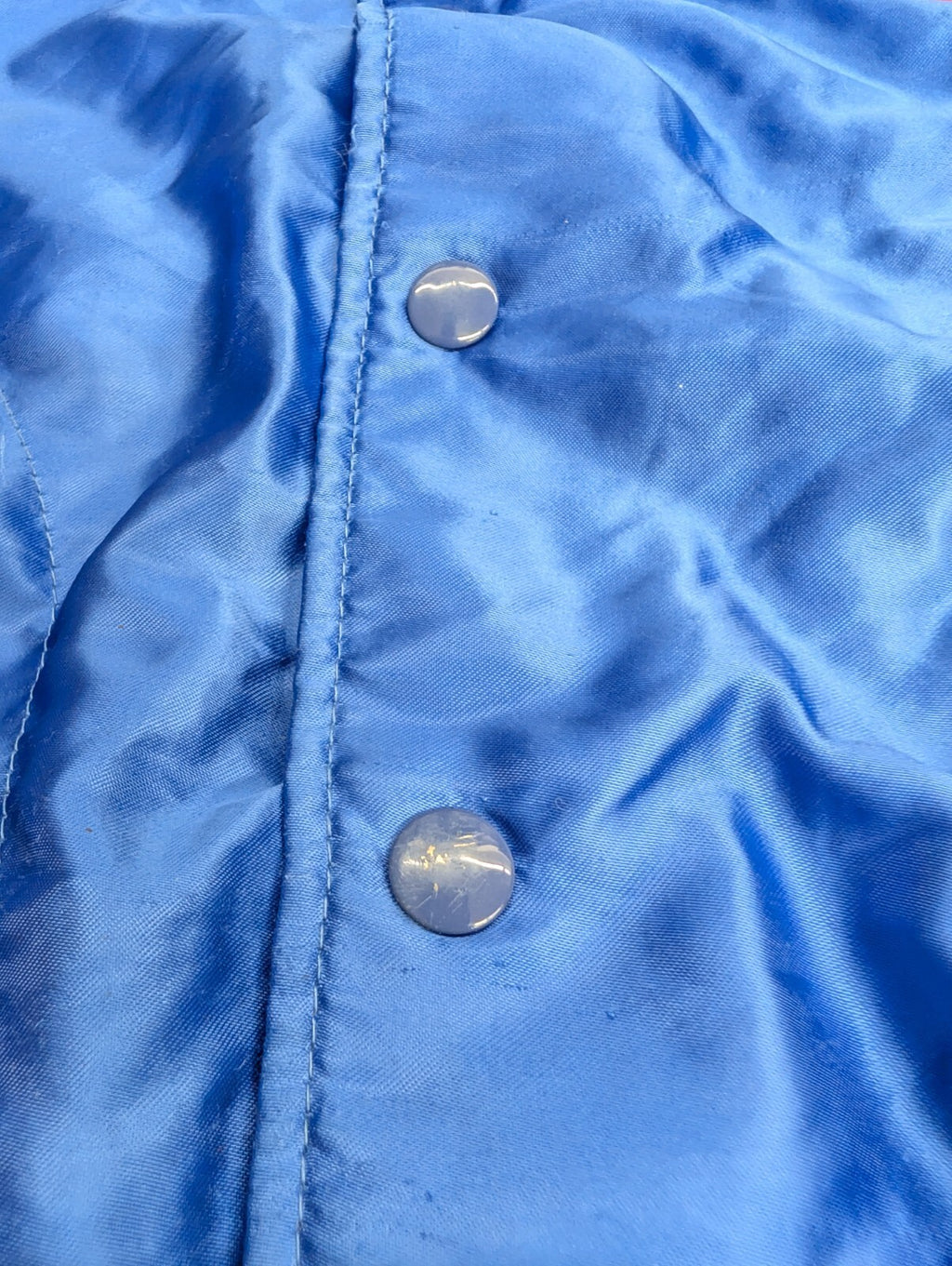RC Cola Vintage Hilton Aristo Jac Satin Jacket Blue Medium
