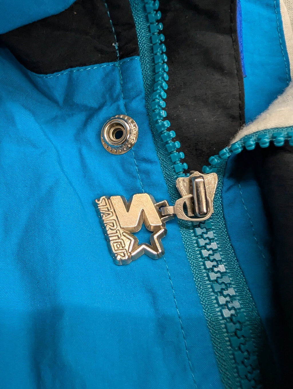 San Jose Sharks Starter Jacket XL Vintage NHL Nylon Pullover