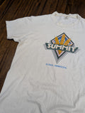 Summit Brewing Co Shirt Stedman Large Cream Vintage USA Made
