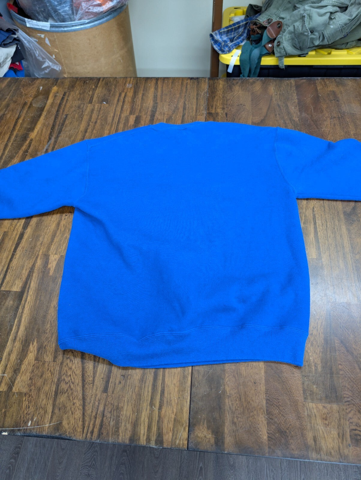 Vintage WPHS Vikings Basketball Sweatshirt Russell XL Blue