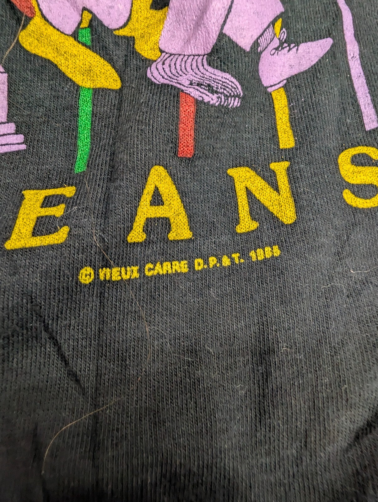 New Orleans French Quarter Sportswear Shirt 1988 Vintage XL