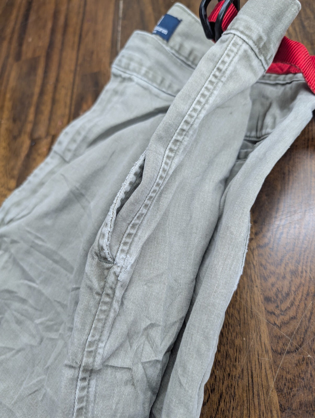 Polo Ralph Lauren Vintage USA Chino Shorts 34 Beige Straps