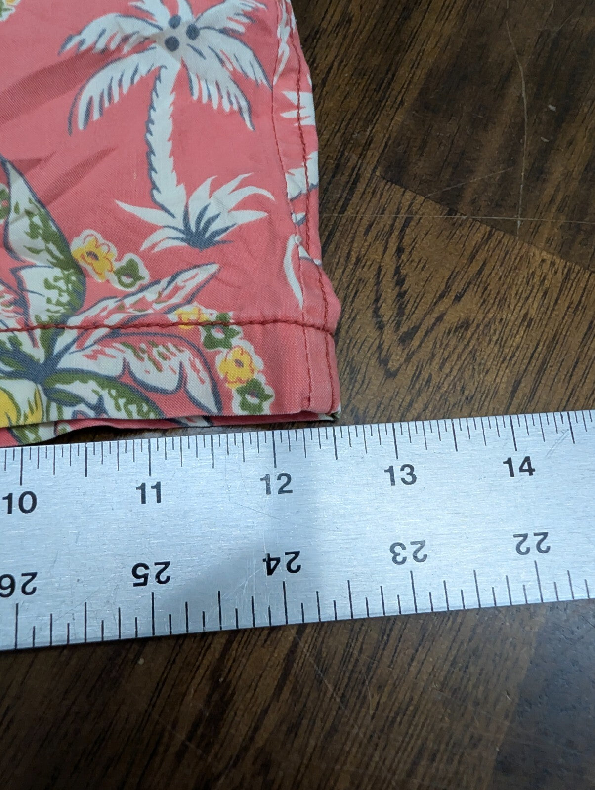 Polo Ralph Lauren Mens Hawaiian Swim Trunks Pink Floral L