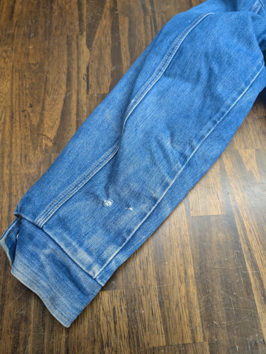 Wrangler No Fault Blanket Lined Denim Jacket USA Made Large