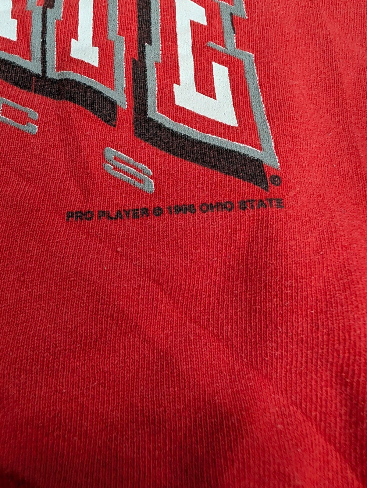 Ohio State Buckeyes Vintage 90s Pro Player Sweatshirt Medium