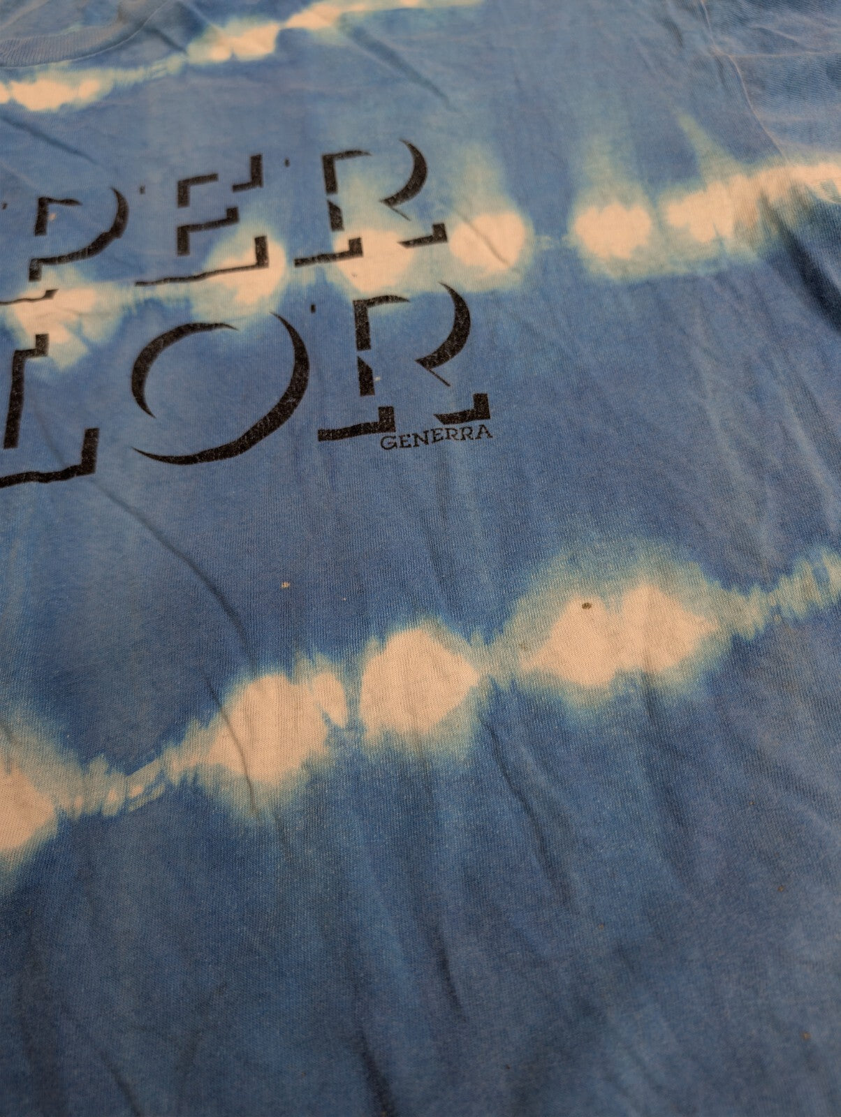 Hypercolor Vintage 90s Tie Dye T Shirt Heat Sensitive XL