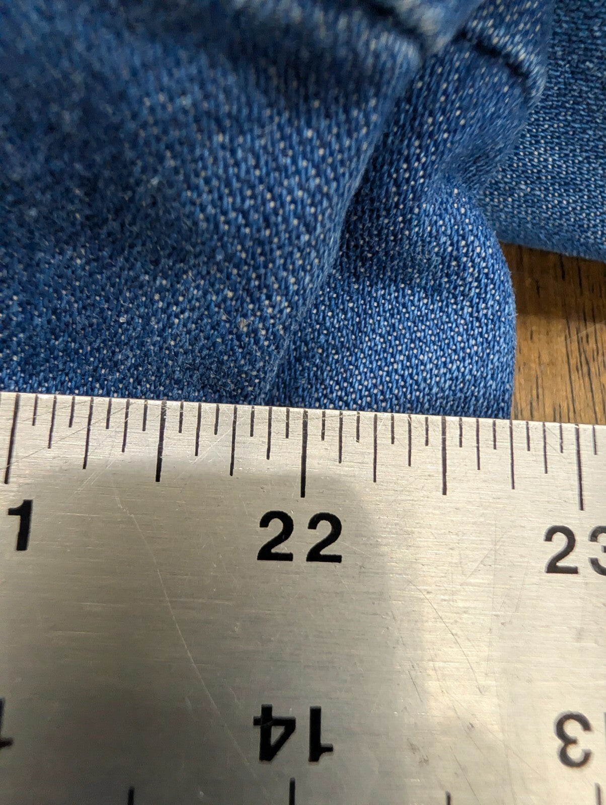 Wrangler No Fault Blanket Lined Denim Jacket USA Made Large